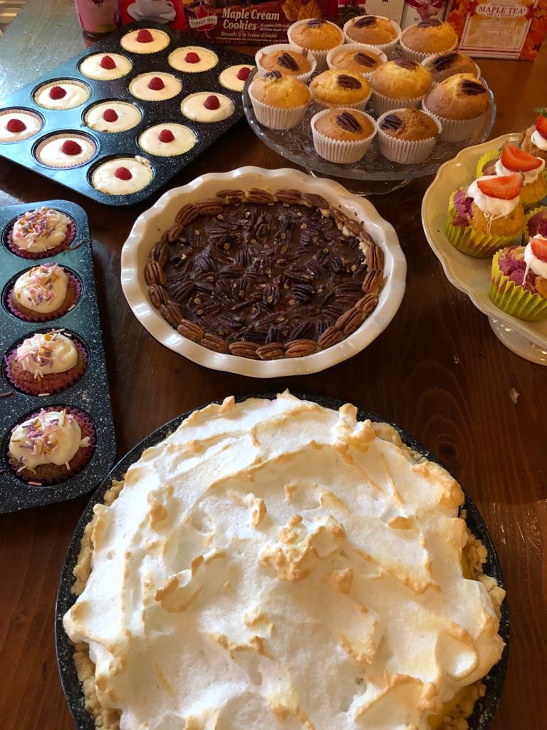 Selection of Canadian desserts